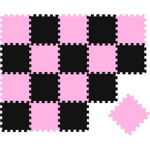 Van dag Één: 18-delige Baby Puzzel Speelmat - 30x30 EVA Schuim Kruipmat Vloermat Speeltapijt Kind