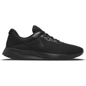 NIKE Tanjun Sneakers - Black / Black / Barely Volt - Heren - EU 38.5