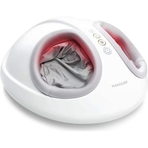 Voetmassageapparaat - Voetmassage Shiatsu Roodlicht Opwarmfunctie 2 Snelheden Compressiemassage Circulatiebevorderend