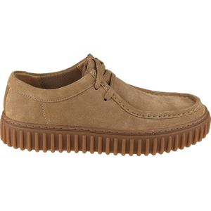 Clarks Torhill Lo - heren veterschoen - beige - maat 39.5 (EU) 6 (UK)