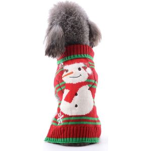 Hondenkleding, katoenen trui, geschikt voor de winter, voor feesten, vakantie en kerstmis, gebreid, cadeau voor je hond, xl