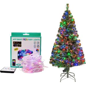 Kerstboomverlichting- 10m Kerstverlichting - Led verlichting - Smart app + USB - Kerstversiering - kerstboom licht