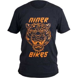 Niner Rip T-shirt Met Korte Mouwen Zwart L Man