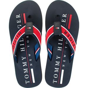 Tommy Hilfiger heren teenslippers - Blauw - Maat 41