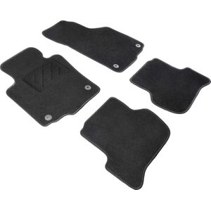Walser Naaldvilt Velours voetmatten geschikt voor Skoda Octavia I/Octavia I Combi 2000-12/2010