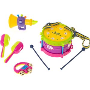 KDH 7-delig Muziekinstrumenten Set - Speelgoedinstrumenten
