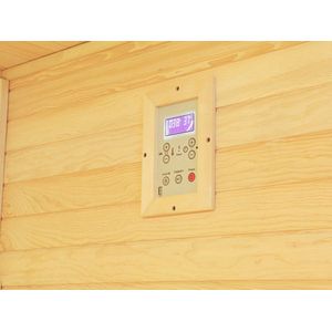 Nirvana Sauna 250x250x210cm met kachel