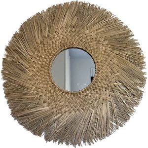 Zeegras spiegel - ronde zeegras spiegel - 4Shine