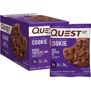 Quest Nutrition | Cookie | Double Chocolate Chip | 12 Stuks | 12 x 59 gram