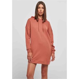 Urban Classics - Organic Oversized Terry Hoody Korte jurk - 5XL - Oranje