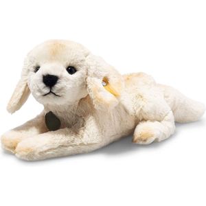 Lenny Labrador - 23 Cm - Knuffel - Blond - Liggend - Zachte Pluche Hond