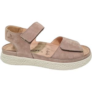 Hartjes Nubuck Beige Dames Sandalen H - Beige - 38