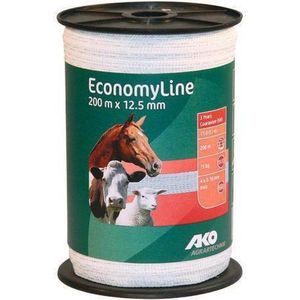 Ako Lint Economyline Wit 12,5mm 200mtr.