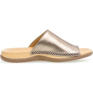 Gabor 43.700.51 - dames slipper - Bronze - maat 44 (EU) 9.5 (UK)