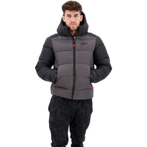 Superdry Colour Block Sport Pufferjack Zwart XL Man