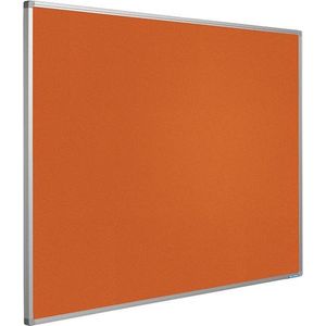 Prikbord Softline profiel 16mm bulletin Oranje - 120x240cm