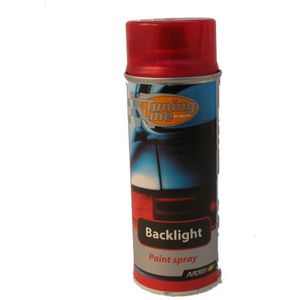 MoTip Backlight Transparant Spray Spuitbus Rood 400ml