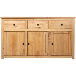 vidaXL Dressoir Panama Range 135x40x80 cm massief grenenhout