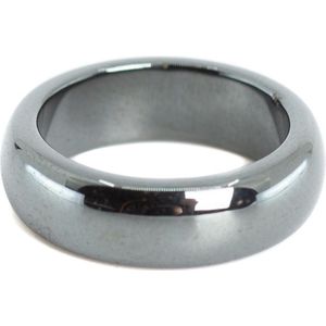 Edelstenen Ring Hematiet (6 mm – Maat 15)