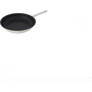 Braadpan rvs zwart D20cm