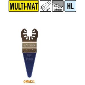 CMT - HL rechte spatel/ schraper, 28mm - Zagen