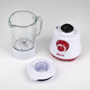 Girmi FR23 blender 0,6 l Blender voor op aanrecht Rood, Transparant, Wit 300 W