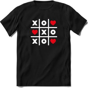 X, O's en Harten - Valentijnsdag T-Shirt Heren / Dames - Perfect Valentijn Cadeau Mannen / Vrouwen - Grappige Liefdes en Exen Spreuken, Zinnen en Teksten.