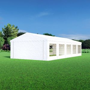 Partytent 10x5 PVC - Classic | Wit