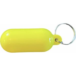 Drijvende sleutelhanger - Boei - Watersport - Wit - Geel - Drijver - Sleutelhanger - Boot - Boot accessoire - Varen