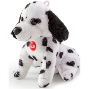 Trudi - Sweet Collection Dalmatiër Hond (XXS-TUDF6000) - Pluche knuffel - Ca. 9 cm (Maat XXS) - Geschikt voor jongens en meisjes - Zwart/Wit