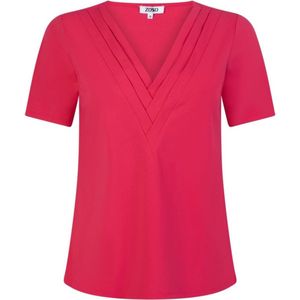 ZOSO 242 Romee Travel Blouse Pink