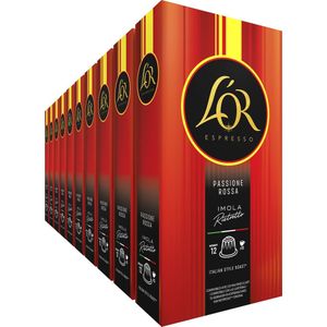 L'OR Espresso Imola Ristretto Koffiecups - 10 x 10 capsules