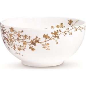 Wedgwood - Vera Wang Jardin Schaal - 15cm - Wit & Goud