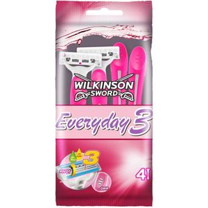 Wilkinson scheermesjes everyday 3 - 3 bladen - 4 mesjes