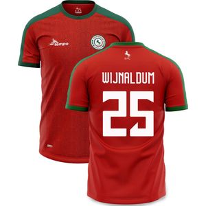 Al Ettifaq Shirt - Bedrukking Wijnaldum - Wijnaldum Shirt - Ettifaq Shirt Wijnaldum - Al Ettifaq - Voetbalshirt Ettifaq - Uitshirt 2024 - Maat XXL - Saoedi-Arabisch Voetbalshirt - Unieke Voetbalshirts - Voetbal - Saoedi-Arabië - Globalsoccershop