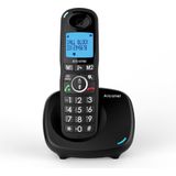 Alcatel XL535 draadloze Dect huistelefoon met grote toetsen voor de vaste lijn zwart grote toetsen