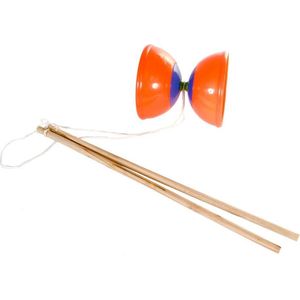 Summertime Diabolo - Jongleren voor kinderen vanaf 6 jaar - Oranje/Blauw