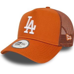 New Era LA Dodgers League Essential Brown Trucker Cap