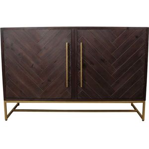 DKNC - Kast - Dennenhout - 117x37x78cm - Bruin - FSC