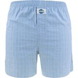 DEAL wijde boxershort check blauw 192255 - XL