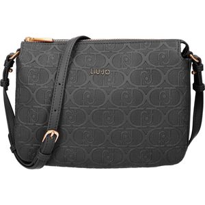 Liu Jo Medium Crossbodytas / Schoudertas Dames - Caliwen - Logo Print - Zwart