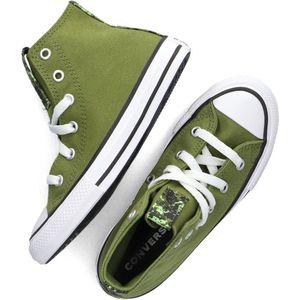 Converse Chuck Taylor All Star Digi Camo Hoge sneakers - Jongens - Groen - Maat 27