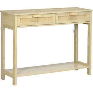 VidaLuxe - Smalle Consoletafel - Bijzettafel - Bijzettafels - Bijzettafeltjes Woonkamer - Bijzettafel Bank - Entree Tafel - Tafel - Tafeltje - Side Table - Sidetable