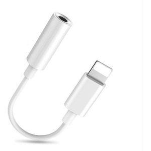 Apple Lightning naar 3.5 mm mini Jack audio aansluiting adapter voor apple oortjes Mini Jack 3.5 mm