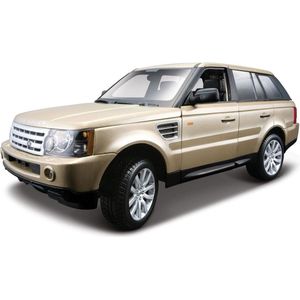 Modelauto Land Rover Range Rover Goud Metallic Schaal 1:18 - Speelgoed Auto Schaalmodel