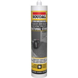 Soudal Natuursteen silicone marmer grijs 300ml