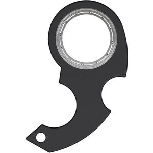 Cazy Spinner Sleutelhanger Fidget Ring - Ninja Spinner - Sleutelhanger - Keychain Fidget Toy - Anti-angst - Zwart
