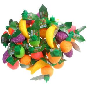 Fruitjes gevuld met zuur dextrose poeder- 100 stuks