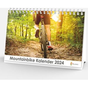 Bureaukalender 2024 - Mountainbike - 20x12cm - 300gms