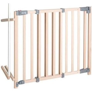 Deurbeschermingsrooster met lichtfunctie voor trap en deur - Verstelbare breedte 93.5 - 120.5 cm
